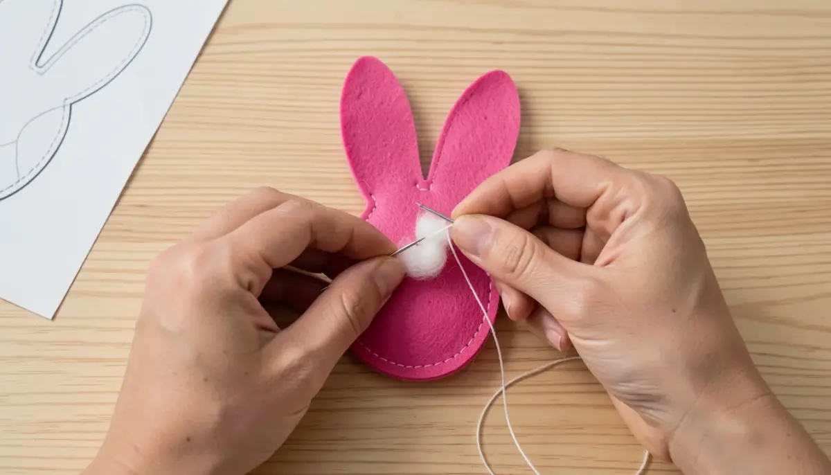 Como Fazer Pata de Coelho Artesanal com Feltro: Passo a Passo Como Fazer Pata de Coelho Artesanal com Feltro: Passo a Passo