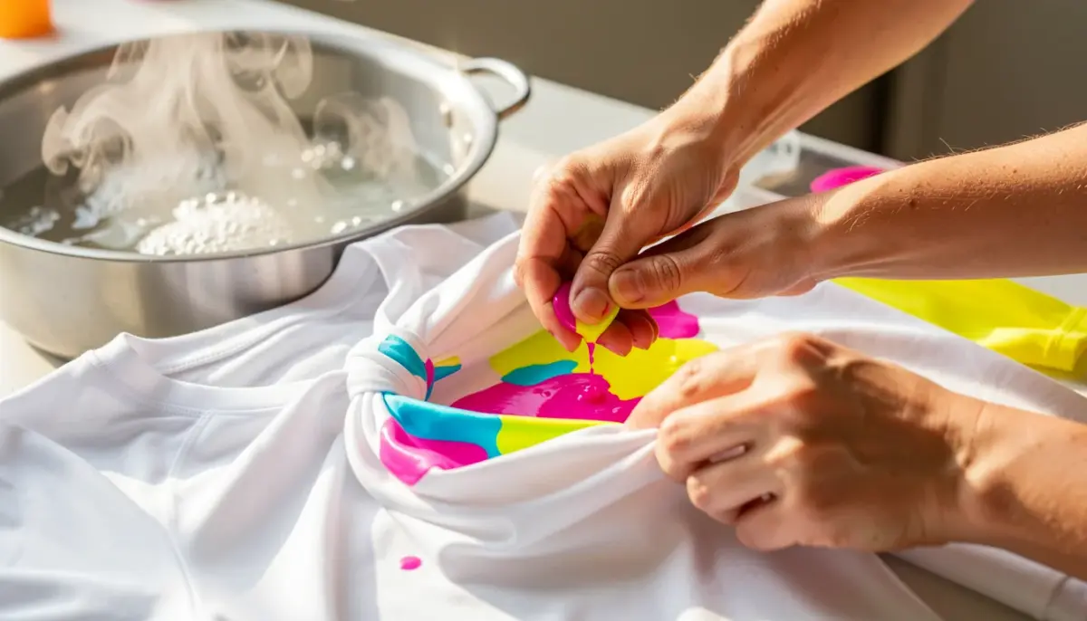 Como Fazer Tie Dye em Tecido Sintético que Não Desbota Como Fazer Tie Dye em Tecido Sintético que Não Desbota