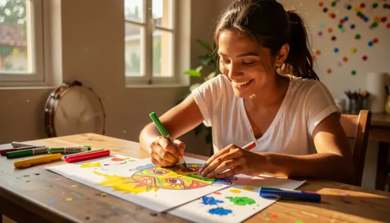39 Ideias de Desenho Sobre Carnaval para Colorir e se Inspirar 39 Ideias de Desenho Sobre Carnaval para Colorir e se Inspirar