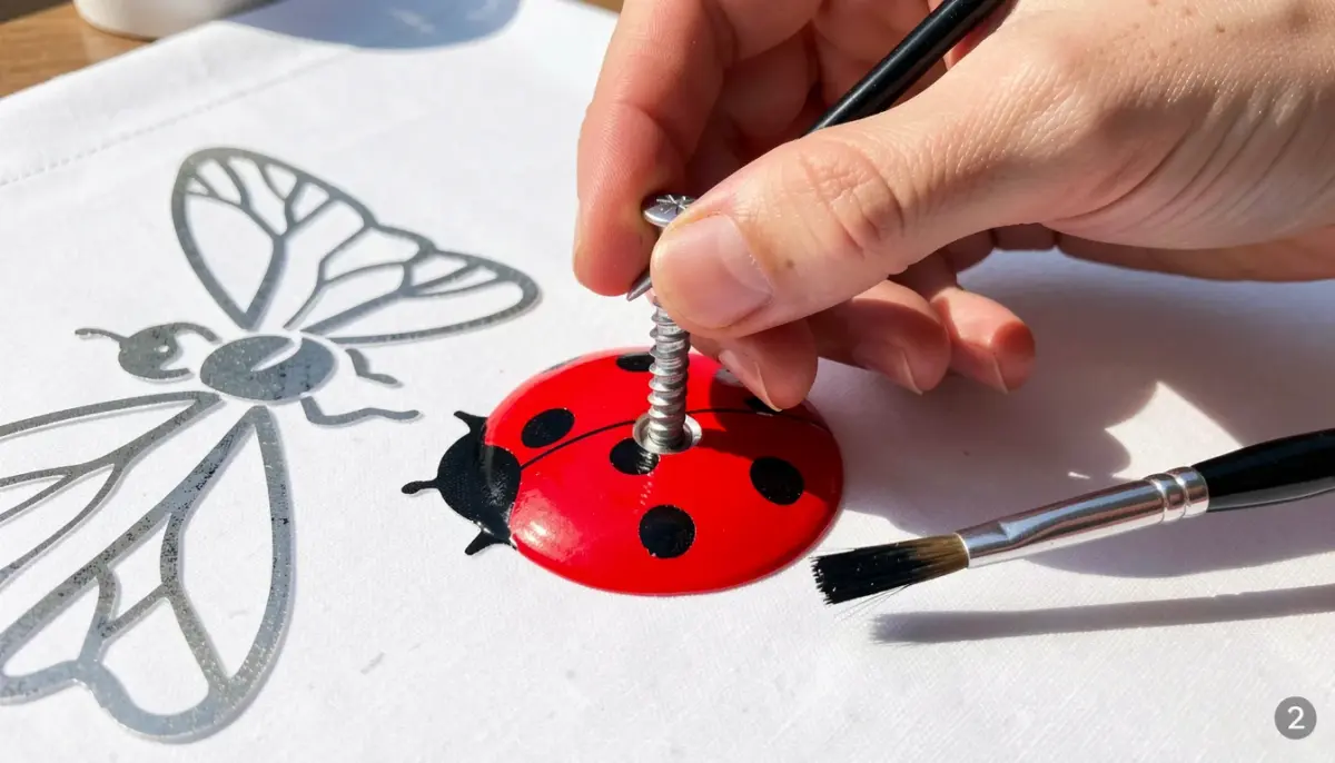 Dica Para Desenho de Joaninha Não Borrar no Tecido: Passo a Passo Dica Para Desenho de Joaninha Não Borrar no Tecido: Passo a Passo