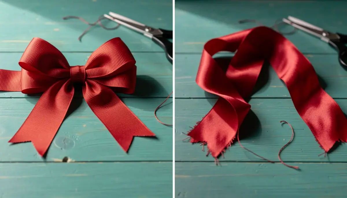Diferença Entre Fita de Grosgrain e Cetim: Qual Levar Para Casa? Diferença Entre Fita de Grosgrain e Cetim: Qual Levar Para Casa?