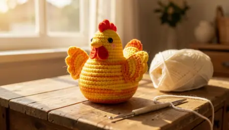 7 Passos para Fazer uma GALINHA AMIGURUMI (Guia Simples e Rápido) 7 Passos para Fazer uma GALINHA AMIGURUMI (Guia Simples e Rápido)