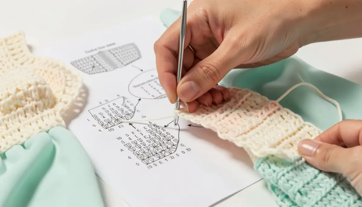 Gráfico de Vestido de Crochê: Aprenda a Ler e Usar Sem Erro Gráfico de Vestido de Crochê: Aprenda a Ler e Usar Sem Erro