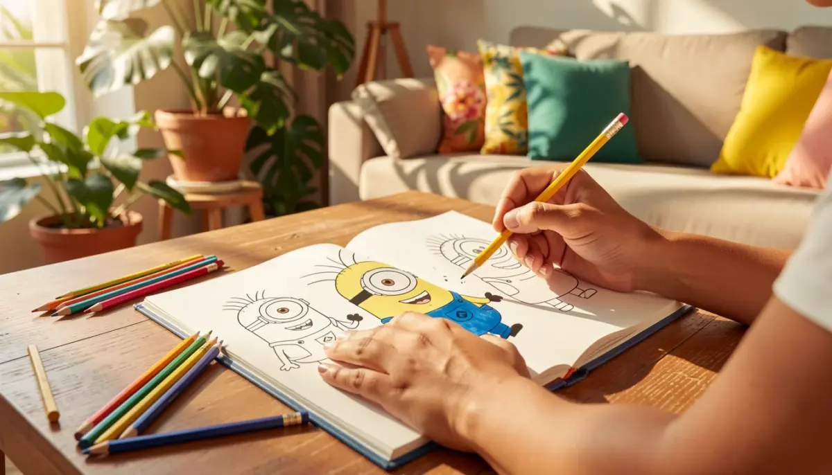 33 Imagens Minions para Colorir com Ideias de Cores Oficiais 33 Imagens Minions para Colorir com Ideias de Cores Oficiais