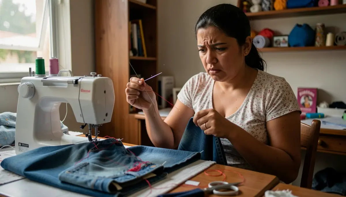 Máquina de Costura Portátil Costura Jeans? Verdade ou Mito Revelado Máquina de Costura Portátil Costura Jeans? Verdade ou Mito Revelado