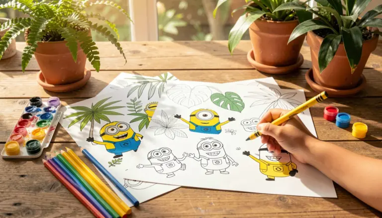 38 Ideias de Minions para Imprimir e Pintar com Cores Oficiais 38 Ideias de Minions para Imprimir e Pintar com Cores Oficiais