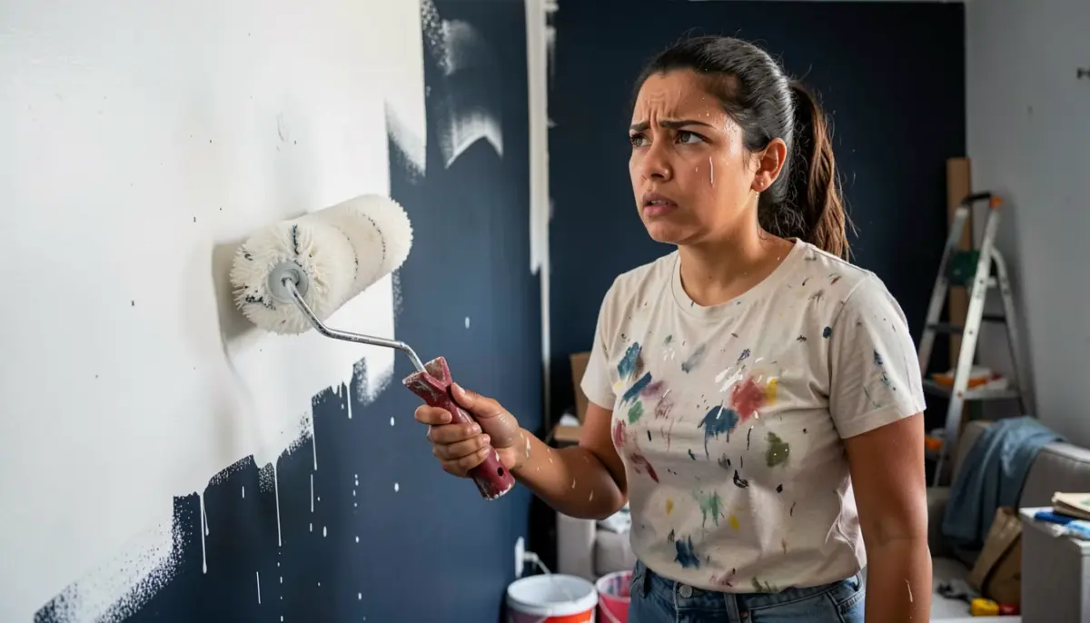 Mito Que Tinta Acrílica Branca Não Cobre Superfícies Escuras: A Verdade Mito Que Tinta Acrílica Branca Não Cobre Superfícies Escuras: A Verdade