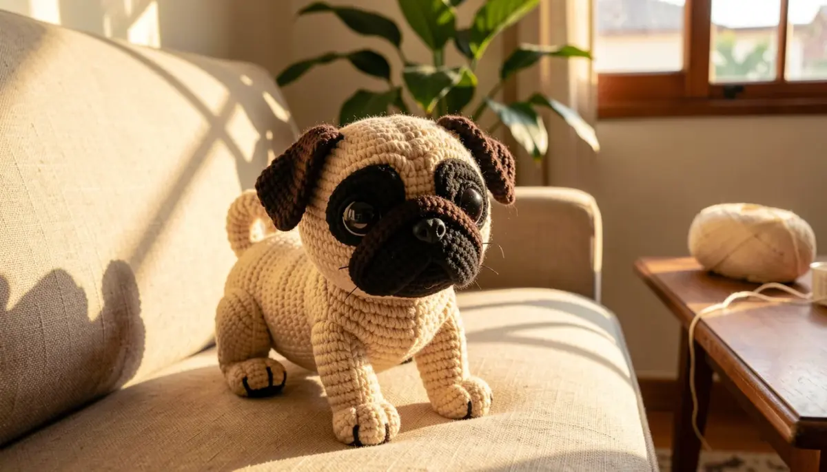 7 Passos para Fazer um PUG AMIGURUMI Perfeito (Guia para Iniciantes) 7 Passos para Fazer um PUG AMIGURUMI Perfeito (Guia para Iniciantes)
