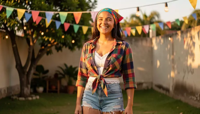 35 Ideias de Roupa de Festa Junina Feminina Improvisada 35 Ideias de Roupa de Festa Junina Feminina Improvisada