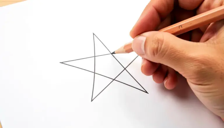 O Truque para Desenhar Estrela Sem Compasso em 5 Movimentos O Truque para Desenhar Estrela Sem Compasso em 5 Movimentos
