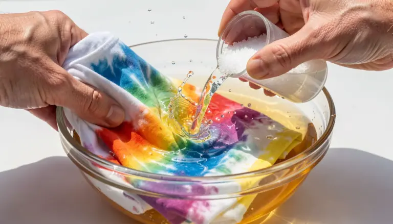 Truque Para Tie Dye Durar Mais Nas Lavagens Com Sal e Vinagre Truque Para Tie Dye Durar Mais Nas Lavagens Com Sal e Vinagre