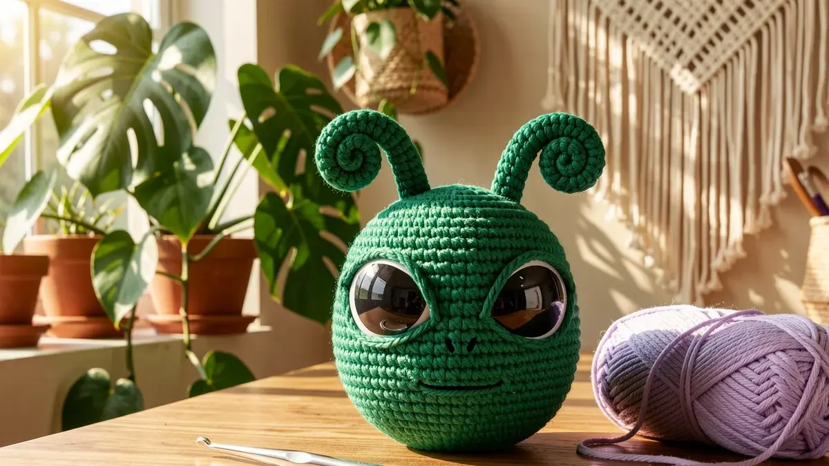 Alienígena Amigurumi: 5 Padrões Grátis para Você Criar Alienígena Amigurumi: 5 Padrões Grátis para Você Criar