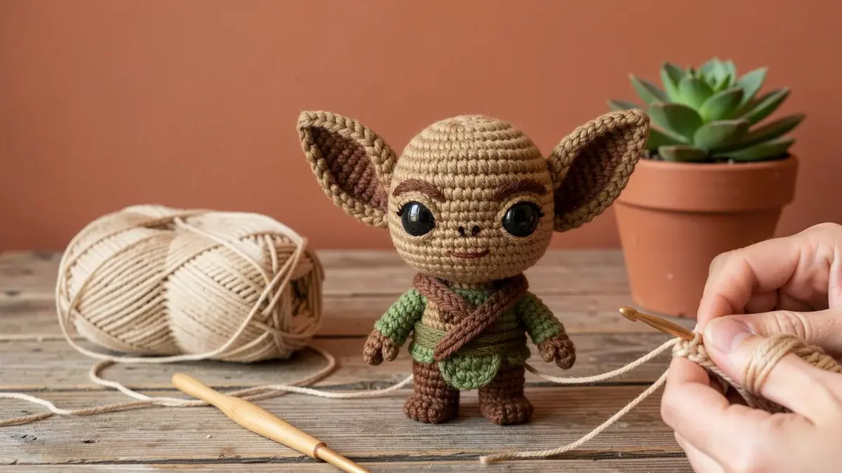 Aprenda a Fazer Baby Groot Amigurumi: Passo a Passo Grátis Aprenda a Fazer Baby Groot Amigurumi: Passo a Passo Grátis