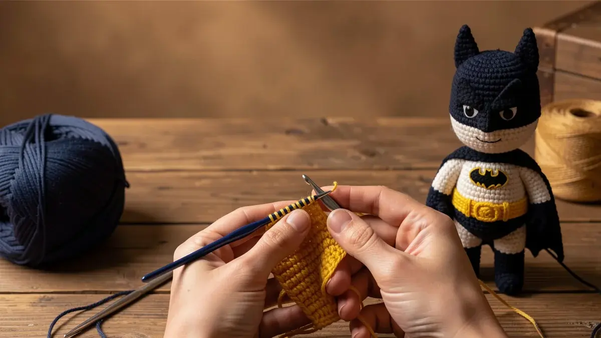 Batman Amigurumi: Passo a Passo Completo para Fazer o Herói em Crochê Batman Amigurumi: Passo a Passo Completo para Fazer o Herói em Crochê