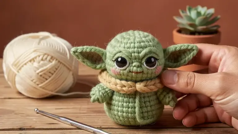 Bebê Yoda Amigurumi: Guia Completo com Passo a Passo e Ideias Criativas Bebê Yoda Amigurumi: Guia Completo com Passo a Passo e Ideias Criativas