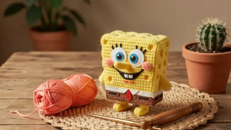 Bob Esponja Amigurumi: Passo a Passo Grátis e Fácil Bob Esponja Amigurumi: Passo a Passo Grátis e Fácil