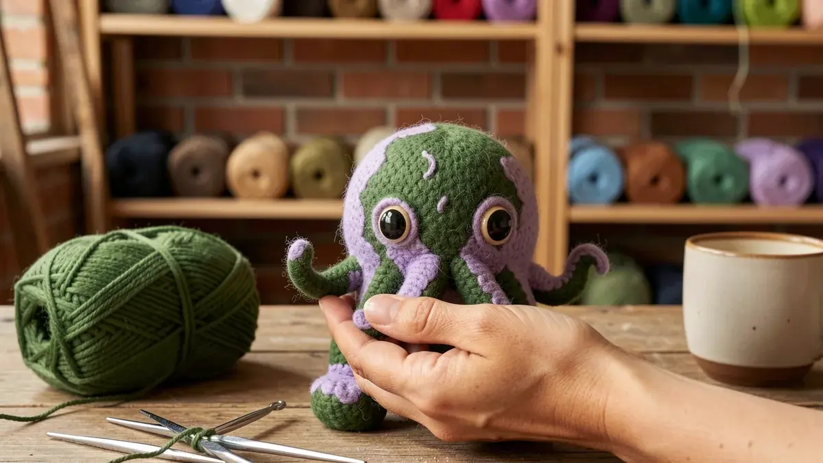 Cthulhu Amigurumi: Como Fazer o Monstro de Lovecraft em Crochê Passo a Passo Cthulhu Amigurumi: Como Fazer o Monstro de Lovecraft em Crochê Passo a Passo