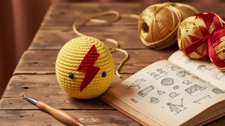 Aprenda a Fazer o Flash Amigurumi: Guia Completo de Padrões Aprenda a Fazer o Flash Amigurumi: Guia Completo de Padrões