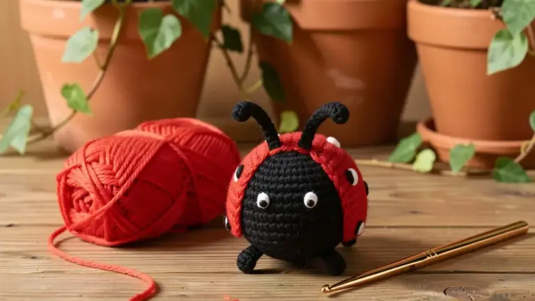 Joaninha Amigurumi: Receita Passo a Passo para Iniciantes Joaninha Amigurumi: Receita Passo a Passo para Iniciantes
