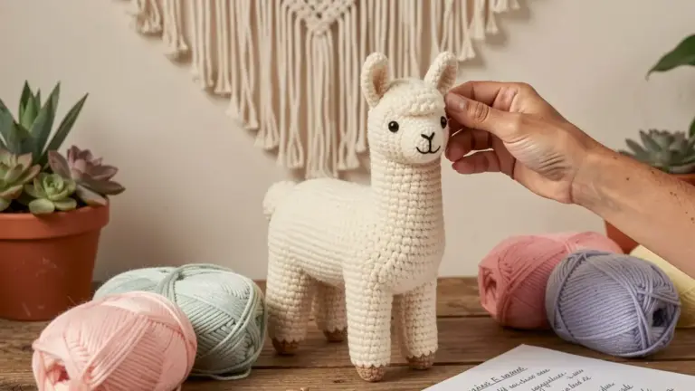 Lhama Amigurumi: Como Fazer Passo a Passo com Padrões Grátis Lhama Amigurumi: Como Fazer Passo a Passo com Padrões Grátis