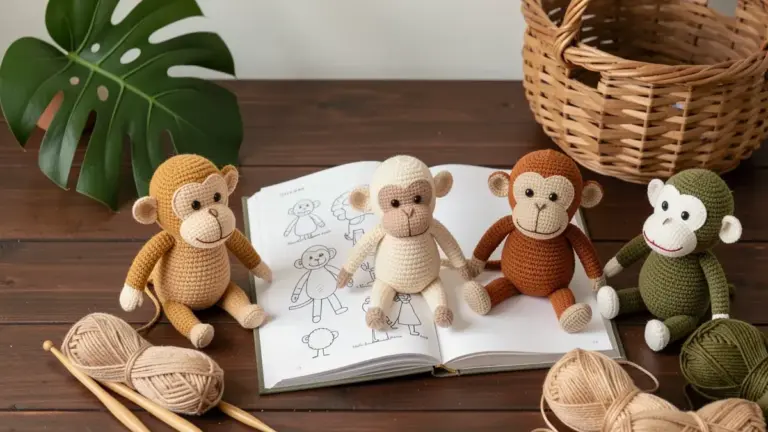 Guia Completo de Macaco Amigurumi: Dicas e Modelos Guia Completo de Macaco Amigurumi: Dicas e Modelos