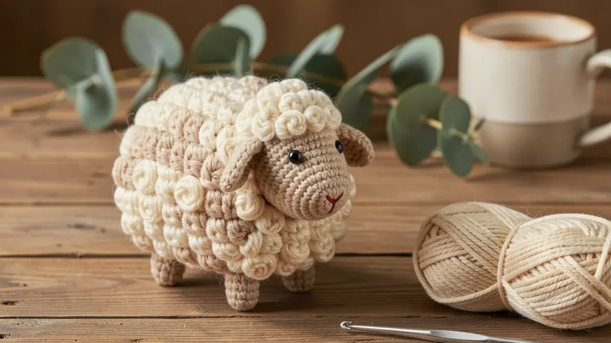 Ovelha Amigurumi: Receita Grátis Passo a Passo para Iniciantes Ovelha Amigurumi: Receita Grátis Passo a Passo para Iniciantes