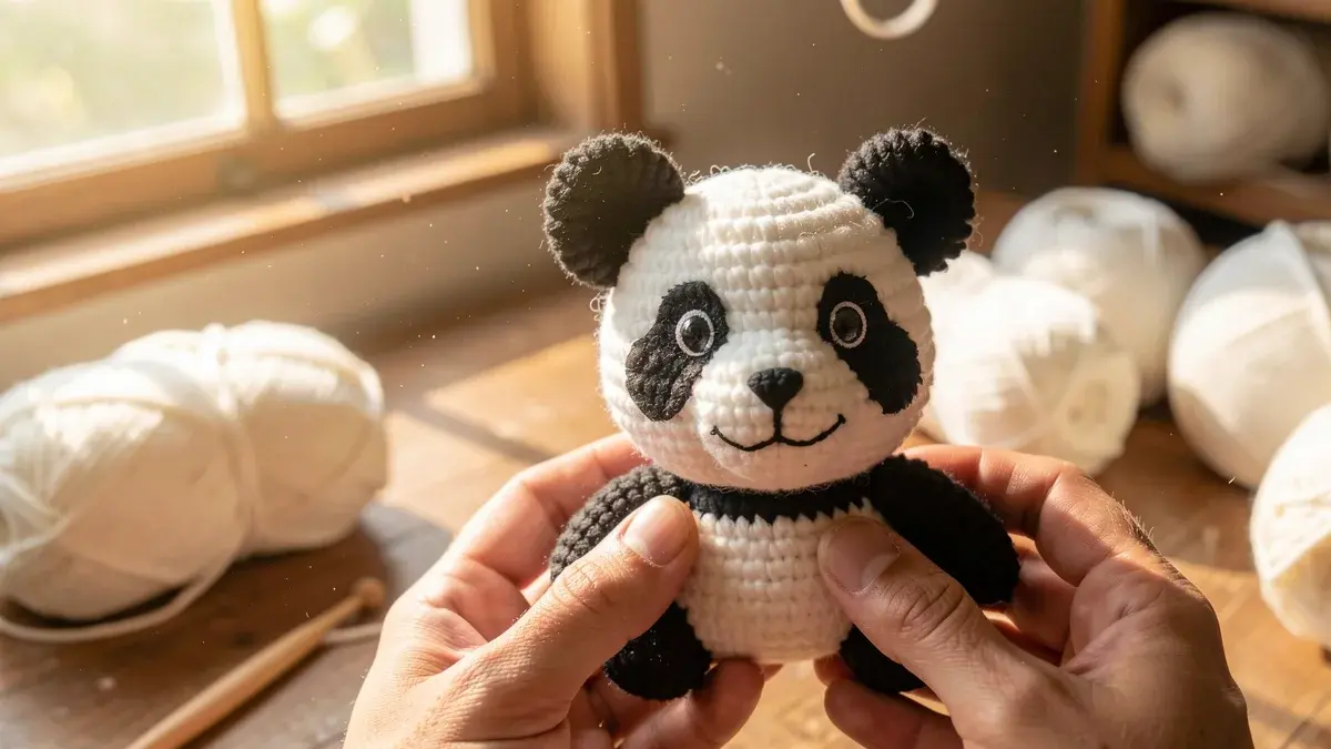 Panda Amigurumi: Como Fazer Passo a Passo + Receita Grátis Panda Amigurumi: Como Fazer Passo a Passo + Receita Grátis