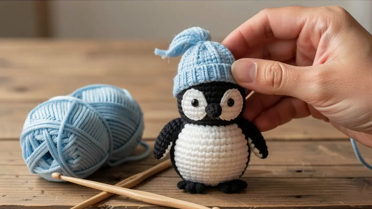 Pinguim Amigurumi Passo a Passo: Receita Completa com Gráfico