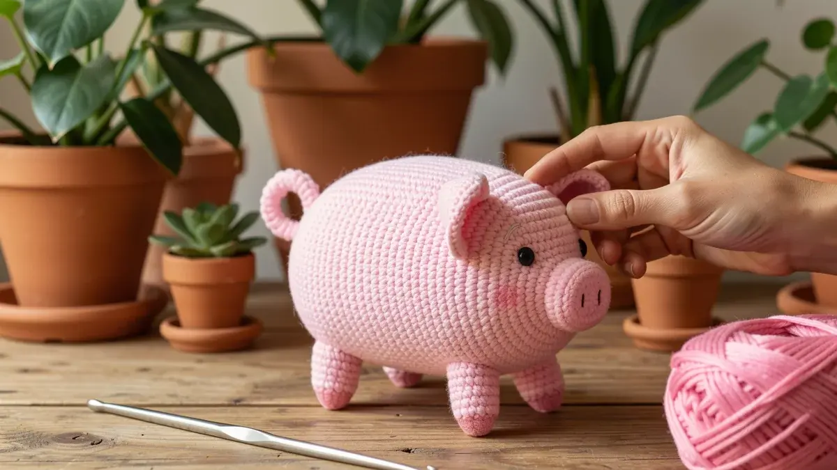 Porquinho Amigurumi: Receita Fácil Passo a Passo para Iniciantes Porquinho Amigurumi: Receita Fácil Passo a Passo para Iniciantes
