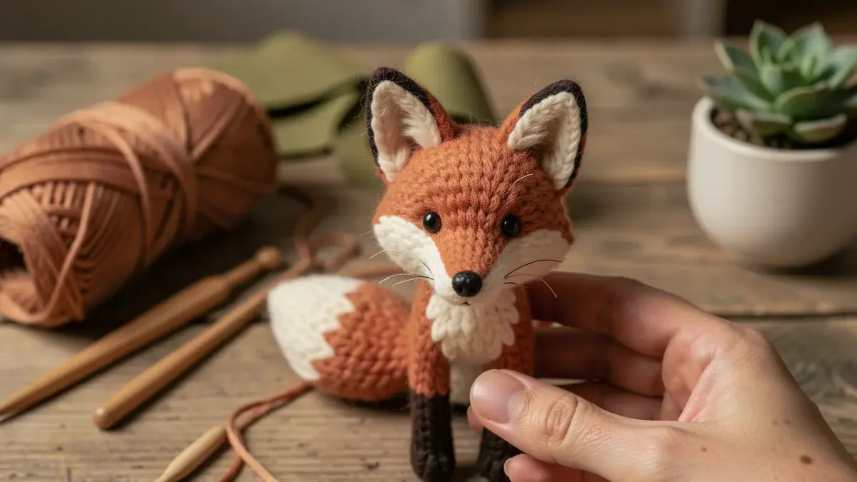 Raposa Amigurumi Fofa: Receita Passo a Passo Grátis Raposa Amigurumi Fofa: Receita Passo a Passo Grátis