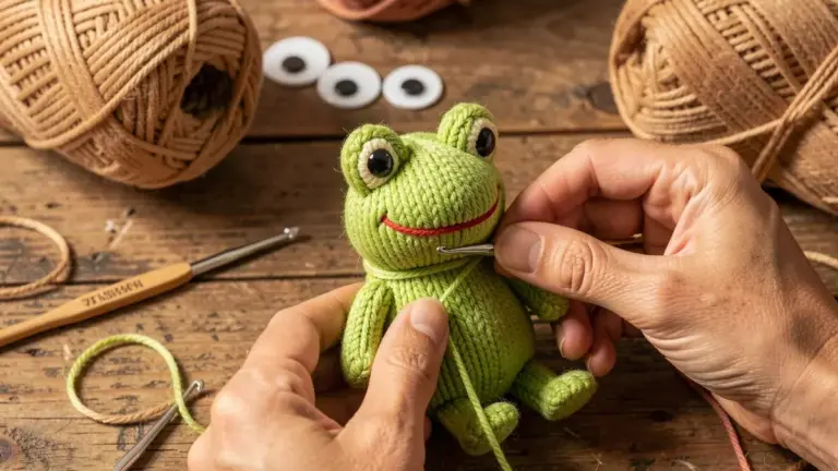 Sapo Amigurumi: Passo a Passo Completo para Iniciantes Sapo Amigurumi: Passo a Passo Completo para Iniciantes
