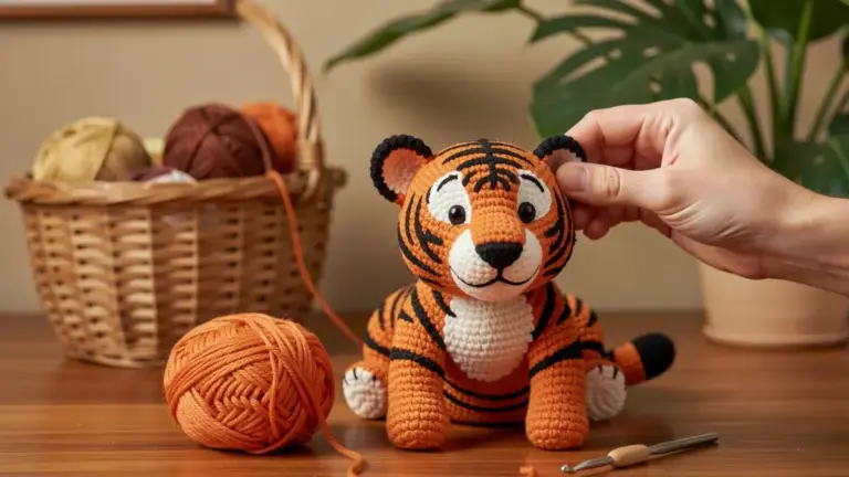 Tigre Amigurumi Fácil: Passo a Passo Grátis com PDF Tigre Amigurumi Fácil: Passo a Passo Grátis com PDF