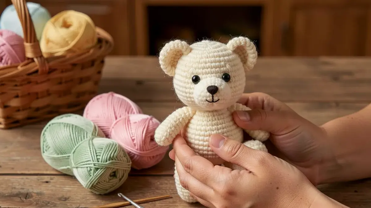 Ursinho Amigurumi Passo a Passo: Receita Fácil Para Iniciantes Ursinho Amigurumi Passo a Passo: Receita Fácil Para Iniciantes