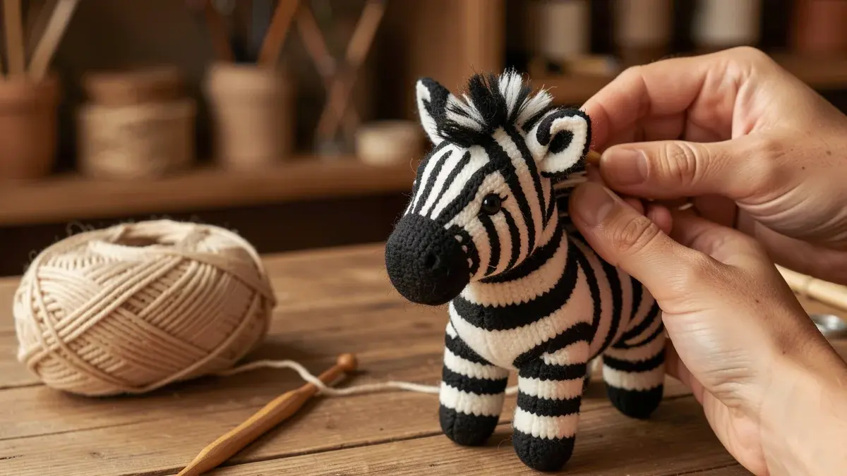 Zebra Amigurumi: Padrão de Crochê Fácil e Rápido Zebra Amigurumi: Padrão de Crochê Fácil e Rápido