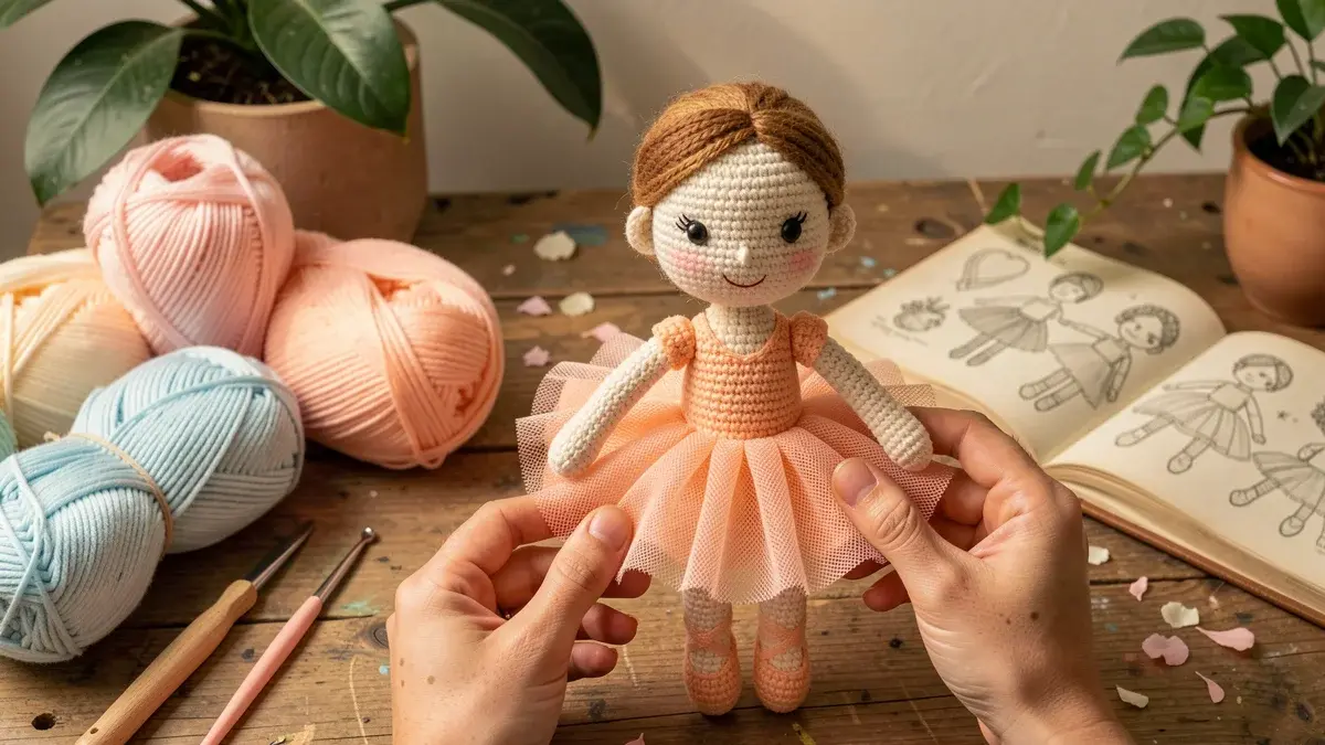 Bailarina amigurumi Bailarina amigurumi