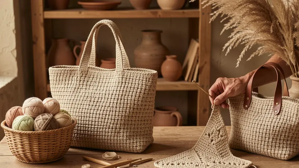 Bolsa de Crochê: Como Fazer Passo a Passo para Iniciantes Bolsa de Crochê: Como Fazer Passo a Passo para Iniciantes