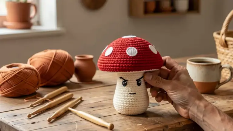 Cogumelo Amigurumi para Iniciantes: Materiais, Passo a Passo e Dicas Cogumelo Amigurumi para Iniciantes: Materiais, Passo a Passo e Dicas