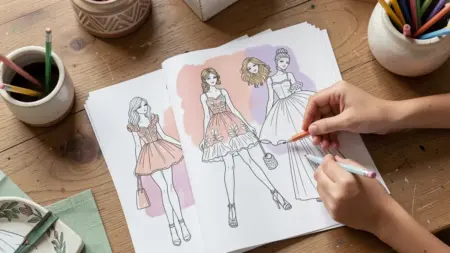 Desenho da Barbie para Colorir: 20 Modelos Grátis para Imprimir