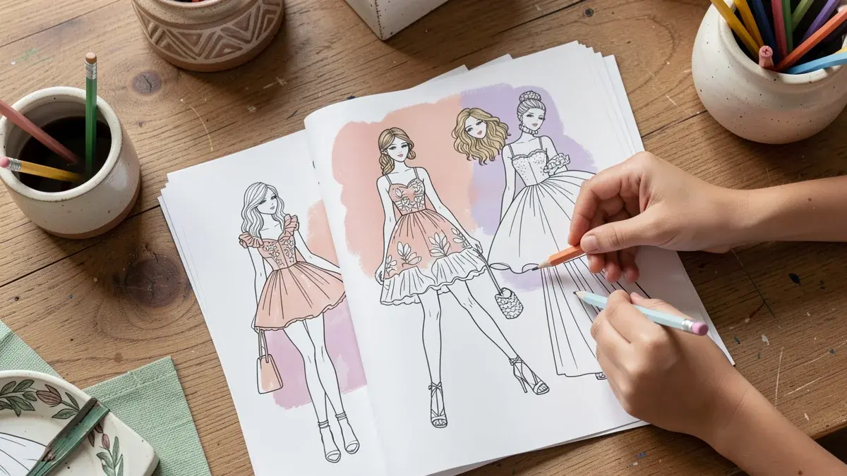 Desenho da Barbie para Colorir: 20 Modelos Grátis para Imprimir