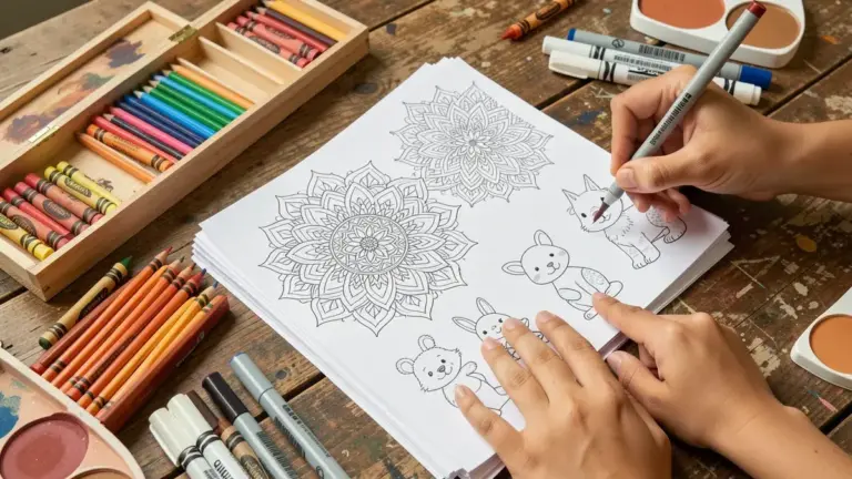 Desenhos para Colorir Imprimir: Guia com Temas para Crianças e Adultos Desenhos para Colorir Imprimir: Guia com Temas para Crianças e Adultos
