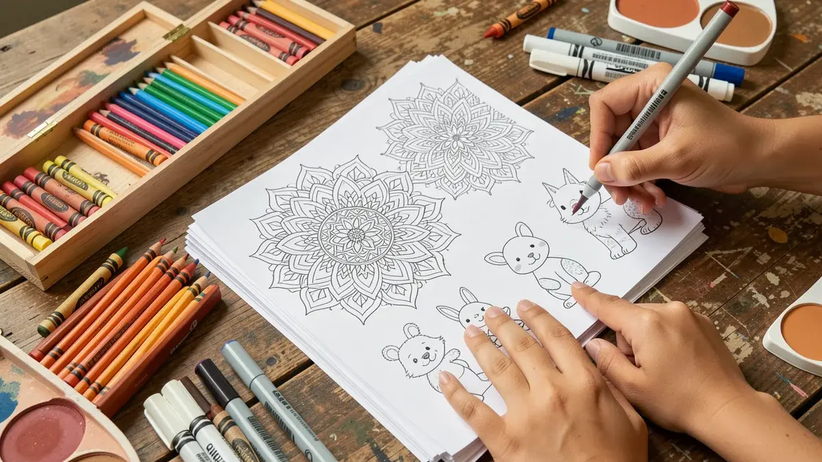Desenhos para Colorir Imprimir: Guia com Temas para Crianças e Adultos