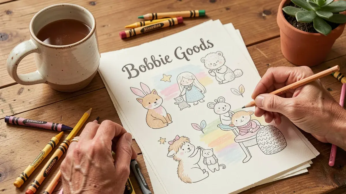 Desenhos para Colorir e Imprimir Bobbie Goods: Kits Grátis em PDF