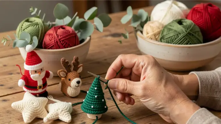 Enfeites de Natal Amigurumi: O Que São, Como Fazer e Ideias para sua Árvore Enfeites de Natal Amigurumi: O Que São, Como Fazer e Ideias para sua Árvore
