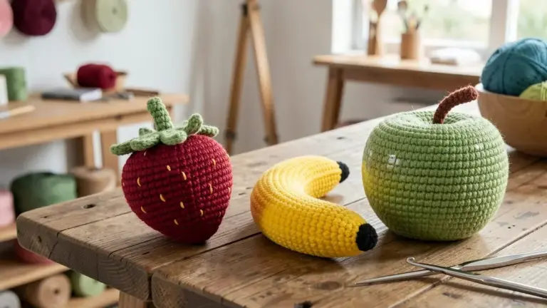 Como Fazer Frutas Amigurumi Passo a Passo para Iniciantes Como Fazer Frutas Amigurumi Passo a Passo para Iniciantes