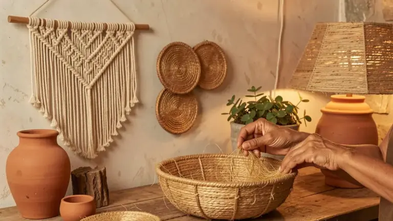 Tecido de Juta: 15 Ideias Criativas para Artesanato e Decoração