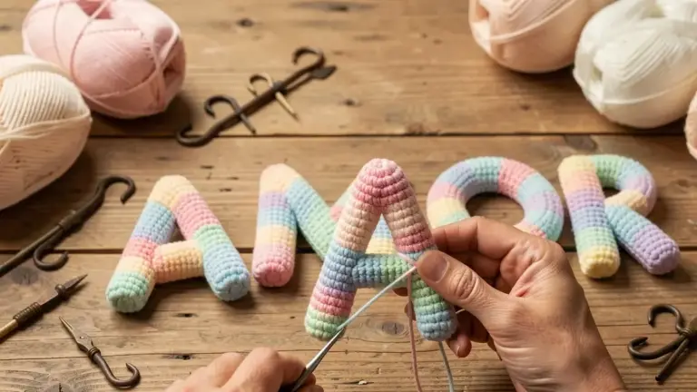 Letras em Amigurumi: passo a passo completo para tecer o alfabeto Letras em Amigurumi: passo a passo completo para tecer o alfabeto