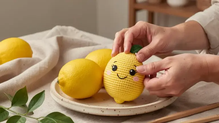 Limão Amigurumi Fofo: Aprenda do Zero a Fazer Essa Frutinha Limão Amigurumi Fofo: Aprenda do Zero a Fazer Essa Frutinha