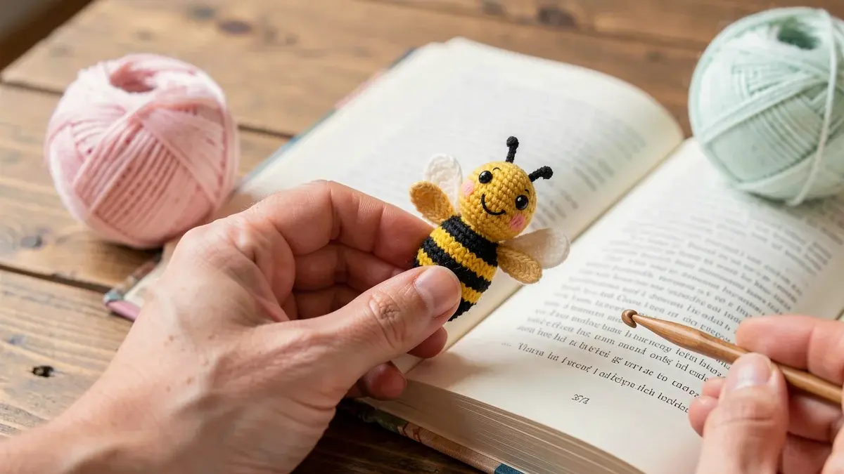 Marcador de Livro Amigurumi: Passo a Passo para Iniciantes Marcador de Livro Amigurumi: Passo a Passo para Iniciantes