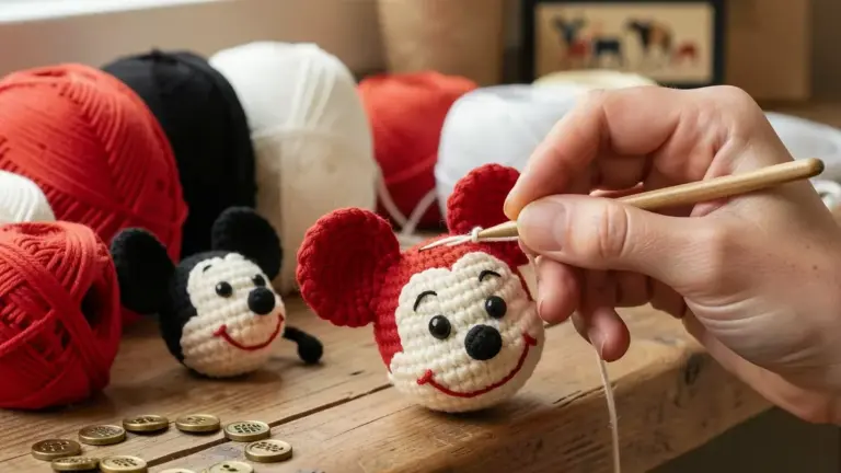 Como fazer Mickey amigurumi: passo a passo completo e fácil Como fazer Mickey amigurumi: passo a passo completo e fácil
