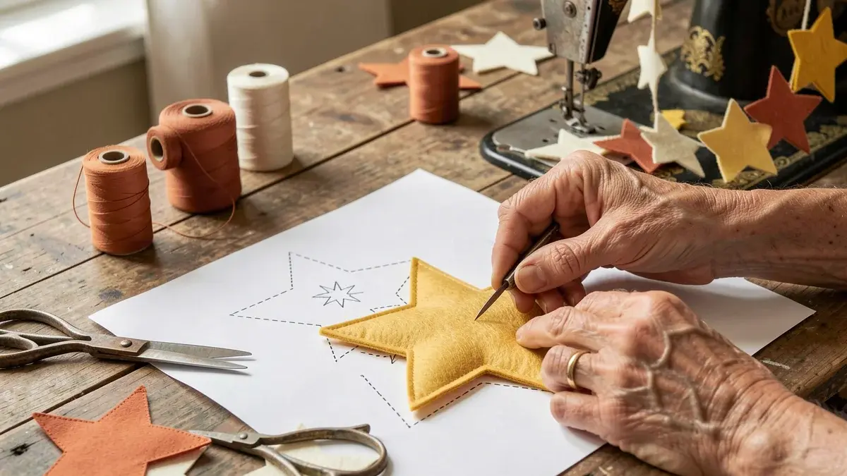 Molde de Estrela para Imprimir em Tamanho Real: PDF A4 + Ideias Criativas